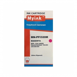 Картридж для CANON PFI-320M TM-200/205/300/305 Magenta (300ml, Pigment) MyInk