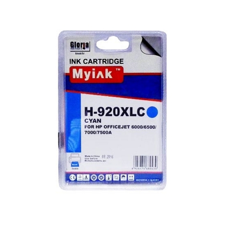 Картридж для (920XL) HP OfficeJet 6500 CD972A Cyan (14,6ml, Dye) MyInk SAL