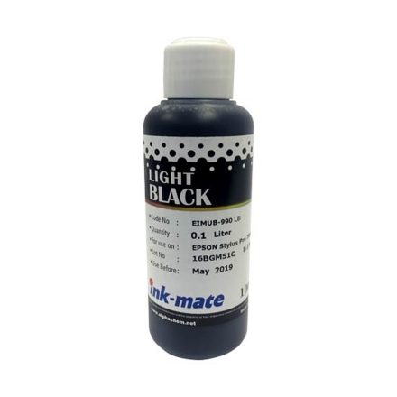 Чернила для EPSON (T6367) St Pro 7900/9900 (100мл, light black,Pigment) EIM-990LB Ink-Mate SAL