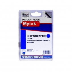 Картридж для (177) HP PhotoSmart 8253 C8771H Cyan (11,4 ml) MyInk SAL
