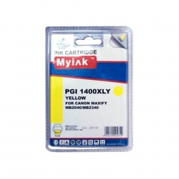 Картридж для CANON PGI-1400XLY MAXIFY МВ2040/МВ2340 Yellow (12ml, Pigment) MyInk