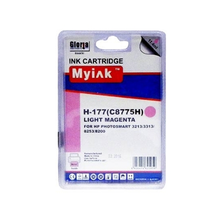 Картридж для (177) HP PhotoSmart 8253 C8775H Light Magenta (11,4 ml) MyInk SAL