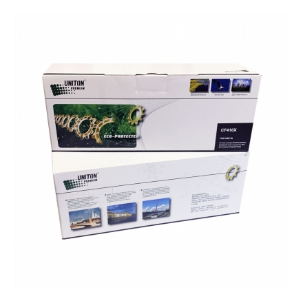 Картридж для HP Color LJ M452/M477 CF410X (410X) ч (6,5K) UNITON Premium GREEN LINE (Eco Protected)