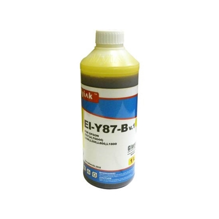 Чернила для EPSON (T6644/T6734) L100/L200/ L655/ L800/ L1800 (1л, yellow, Dye) EI-Y87-B Gloria™ MyInk