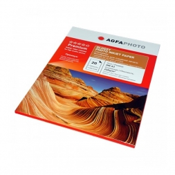 Фотобумага для струйной печати глянцевая А3,210 г/м2, 20л, AGFA