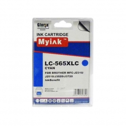 Картридж для Brother MFC-J3520/J3720 (LC565XLC) Cyan (16,6ml, Dye) MyInk