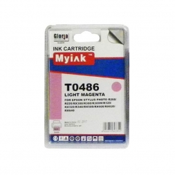 Картридж для (T0486) EPSON R200/300/RX500/600 Light Magenta (16ml, Dye) MyInk SAL