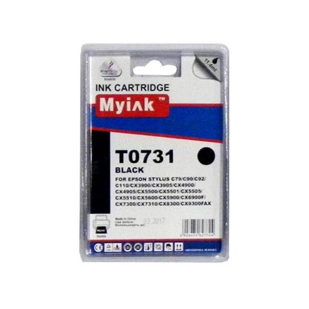 Картридж для (T0731N) EPSON St C79/CX3900/4900/5900 Black (11,4ml, Pigment) MyInk