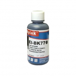 Чернила для EPSON (T0821/T0811/T0801/T6731/T2611) St Photo T10/T50/P50/R200/R270/R290/RX590 (100мл,black Dye) EI-BK77 Gloria™ MyInk