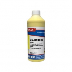 Чернила для HP ( 70) C9454A Z2100, Z3100, Z3100PS, Z3200, Z3200PS, Z5200ps (1л,yellow, Pigment) HE420Y MyInk