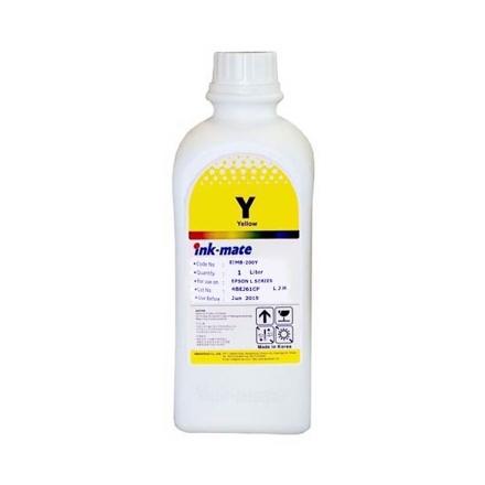 Чернила для EPSON (T6644) L100/ L200 (1л, yellow, Dye) EIM-200Y Ink-Mate