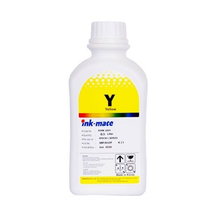 Чернила для EPSON (T6644) L100/ L200 (500мл, yellow, Dye) EIM-200Y Ink-Mate