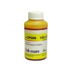 Чернила для EPSON (T0824 /T0814/T0804) St Photo R270/390/RX590/T50/P50 (70мл, yellow, Dye) EIM- 290C Ink-Mate