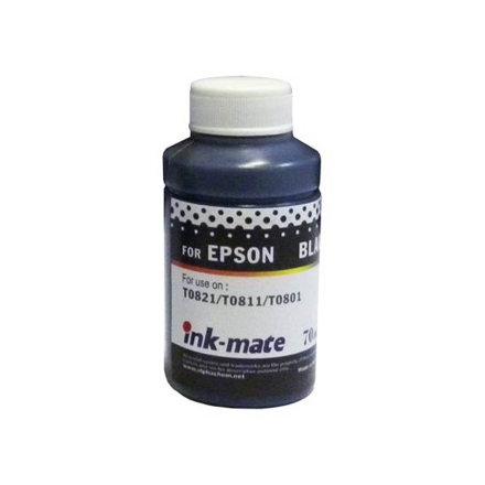 Чернила для EPSON (T0821 /T0811/T0801) St Photo R270/390/RX590/T50/P50 (70мл, black, Dye) EIM-290A Ink-Mate