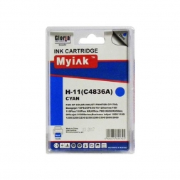 Картридж для ( 11) HP DJ 1700/2200/2230/2250 C4836A Cyan (29ml, Dye) MyInk