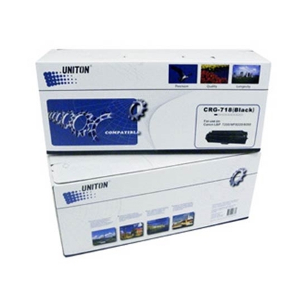 Картридж для CANON LBP-7200 Cartridge 718Bk ч (3,4K) UNITON Premium