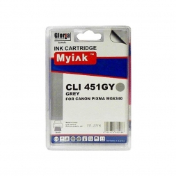 Картридж для CANON CLI-451 XLGY PIXMA MG6340/7140 Gray (12ml, Dye) MyInk