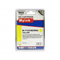Картридж для ( 11) HP DJ 1700/2200/2230/2250 C4838A Yellow (29ml, Dye) MyInk SAL