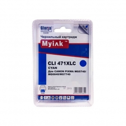 Картридж для CANON CLI-471 XLC PIXMA MG7740/6840/5740 Cyan MyInk