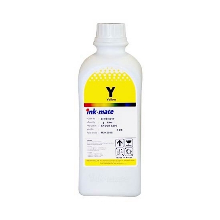 Чернила для EPSON (T6734) L800 (1л, yellow, Dye) EIM-801Y Ink-Mate