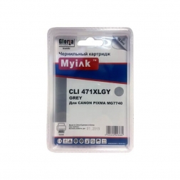 Картридж для CANON CLI-471 XLGY PIXMA MG7740 Gray MyInk