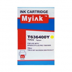 Картридж для (T6364) EPSON St Pro 7900/9900 Yellow (700ml, Pigment) MyInk