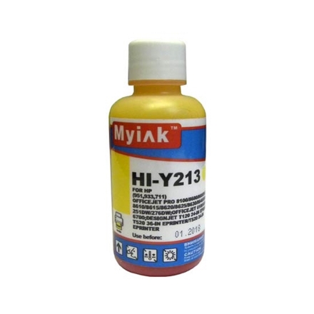 Чернила для HP (933/951) (100мл,yellow, Dye) HI-Y213 Gloria™ MyInk