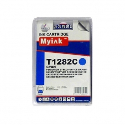 Картридж для (T1282) EPSON St S22/SX125/Office BX305 Cyan (7ml, Pigment) MyInk