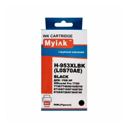 Картридж для (953XL) HP OfficeJet Pro 8210/8710/8730 L0S70AE Black MyInk (для версий прошивки по 2223 включительно)