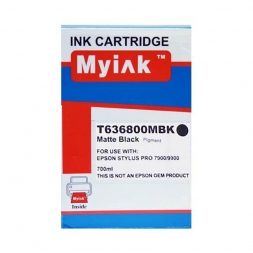 Картридж для (T6368) EPSON St Pro 7900/9900 Matte Black (700ml, Pigment) MyInk