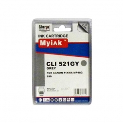 Картридж для CANON CLI-521 GY PIXMA MP980/990 Gray (8,4ml, Dye) MyInk SAL