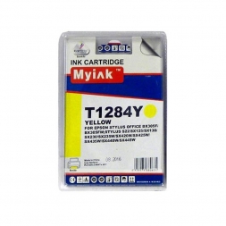 Картридж для (T1284) EPSON St S22/SX125/Office BX305 Yellow (7ml, Pigment) MyInk SAL