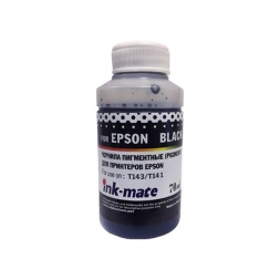 Чернила для EPSON (T143/T141)/ Expression Home XP-103/203/406 (70мл, black, Pigment) EIM-143PBk Ink-Mate