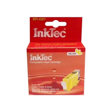 Картридж для CANON CLI-426 Y PIXMA iP4840/MG5140/5240/6140/8140 Yellow InkTec