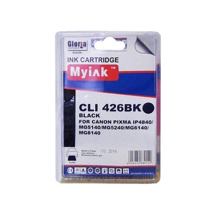 Картридж для CANON CLI-426BK PIXMA iP4840/MG5140/5240/6140/8140 Black (9ml, Dye) MyInk