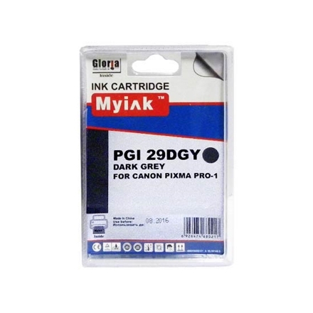 Картридж для CANON PGI-29DGY PIXMA PRO-1 Dark Gray MyInk SAL