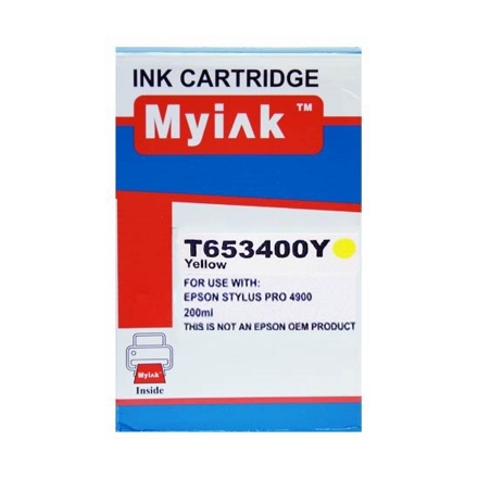 Картридж для (T6534) EPSON St Pro 4900 Yellow MyInk