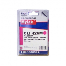 Картридж для CANON CLI-426M PIXMA iP4840/ MG5140/5240/6140/8140 Magenta (9ml, Dye) MyInk