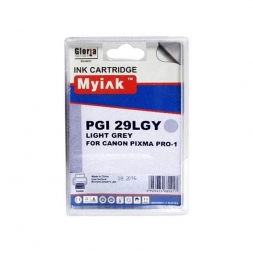 Картридж для CANON PGI-29LGY PIXMA PRO-1 Light Gray MyInk SAL