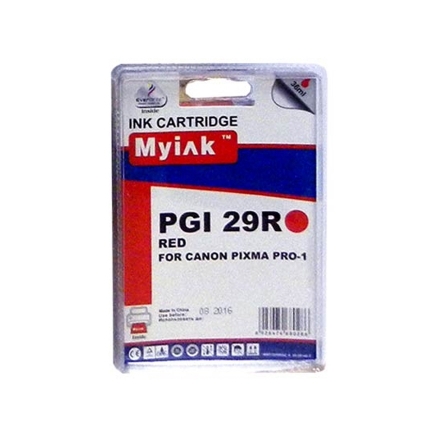 Картридж для CANON PGI-29R PIXMA PRO-1 Red MyInk SAL