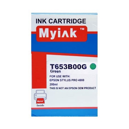 Картридж для (T653B) EPSON St Pro 4900 Green MyInk