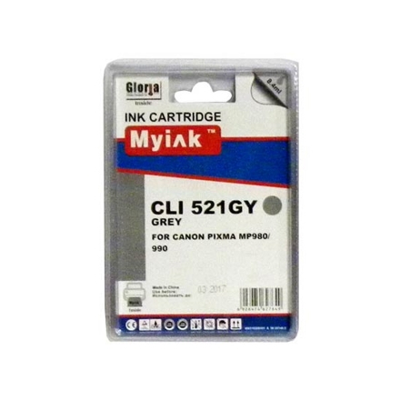 Картридж для CANON CLI-521 GY PIXMA MP980/990 Gray (8,4ml, Dye) MyInk