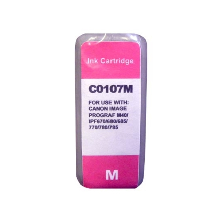 Картридж для CANON PFI-107M IPF 670/680/685/770/780/785 Magenta (130ml, Dye) MyInk