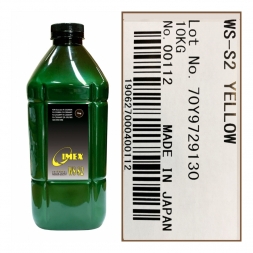 Тонер для KYOCERA FS Color Универсал тип WS-S2-Y (фл,1кг,желт,IMEX) Green Line