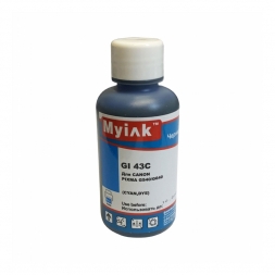 Чернила для CANON GI-43C (100мл, cyan Dye) для PIXMA G540/G640 GI43C MyInk