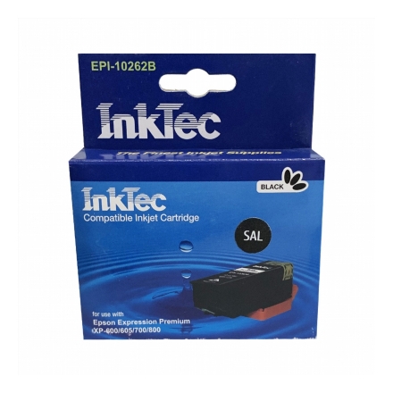 Картридж для (T2621) Epson Expression Premium XP-600/XP-605/XP-700/XP-800 Black (Pigment) InkTec SAL