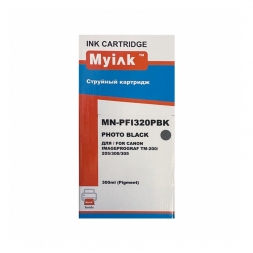 Картридж для CANON PFI-320BK TM-200/205/300/305 Black (300ml, Pigment) MyInk